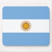 Vlag van Argentinië Muismat (Voorkant)