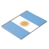 Vlag van Argentinië Notitieboek (Linkerzijde)