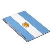 Vlag van Argentinië Notitieboek (Rechterzijde)