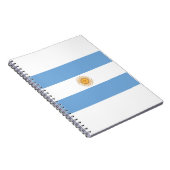 Vlag van Argentinië Notitieboek (Rechterzijde)