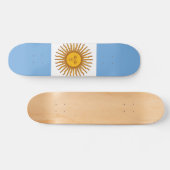 Vlag van Argentinië Persoonlijk Skateboard (Horizontaal)