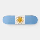 Vlag van Argentinië Persoonlijk Skateboard (Horizontaal)