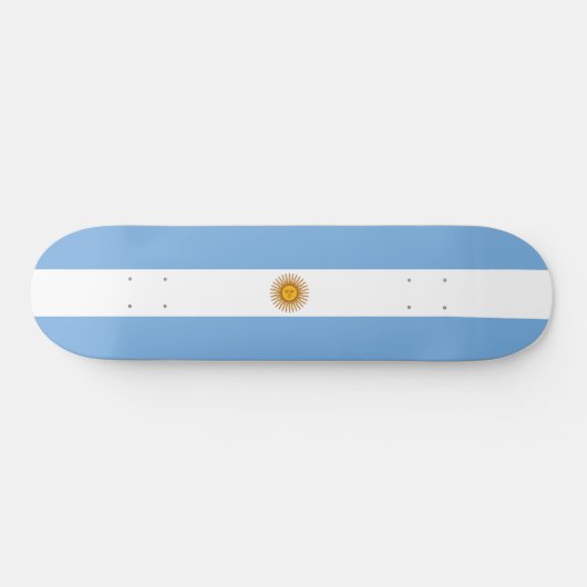 Vlag van Argentinië Persoonlijk Skateboard (Horizontaal)