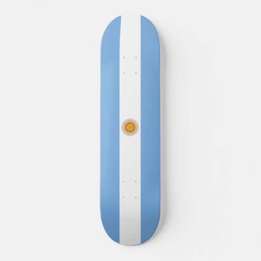Vlag van Argentinië Persoonlijk Skateboard (Voorkant)