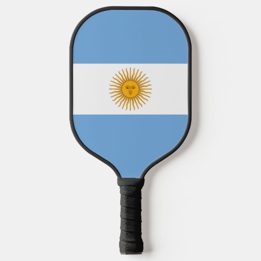 vlag van Argentinië Pickleball Paddle (Voorkant)