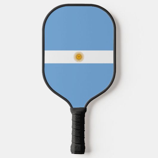 vlag van Argentinië Pickleball Paddle (Achterkant)
