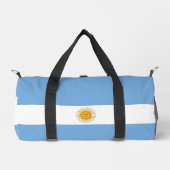 vlag van Argentinië Plunjezak (Voorkant)