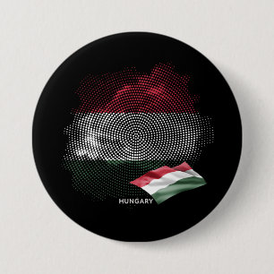 Vlag van Argentinië Ronde Button 7,6 Cm