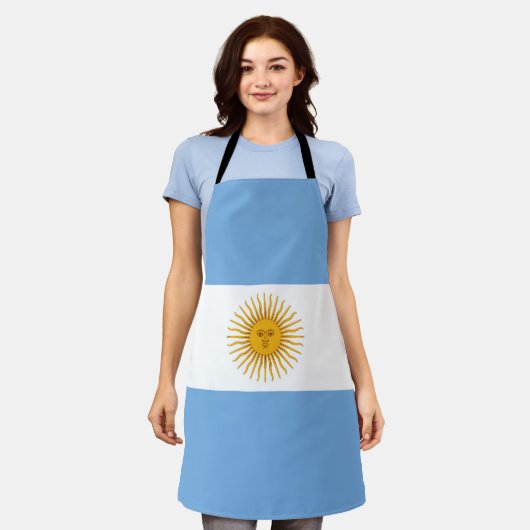 vlag van Argentinië Schort (Gedragen)