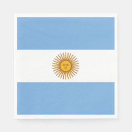 Vlag van Argentinië Servet