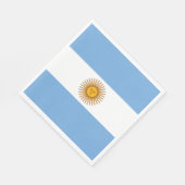 Vlag van Argentinië Servet (Hoek)