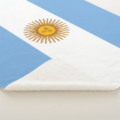 Vlag van Argentinië Sherpa Deken (3/4)