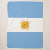 vlag van Argentinië Sherpa Deken (Voorkant)