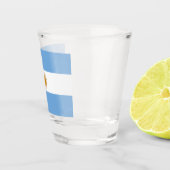 Vlag van Argentinië Shot Glas (Rechts)