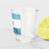 Vlag van Argentinië Shot Glas (Rechts)
