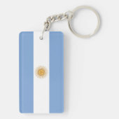 Vlag van Argentinië Sleutelhanger (achterkant)