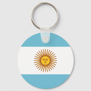 Vlag van Argentinië Sleutelhanger