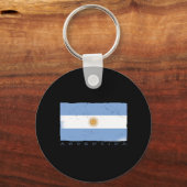 Vlag van ARGENTINIË Sleutelhanger (Voorkant)