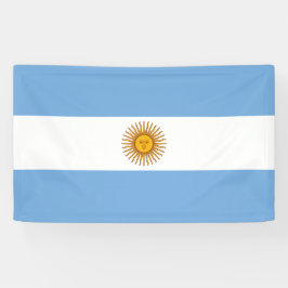 Vlag van Argentinië Spandoek