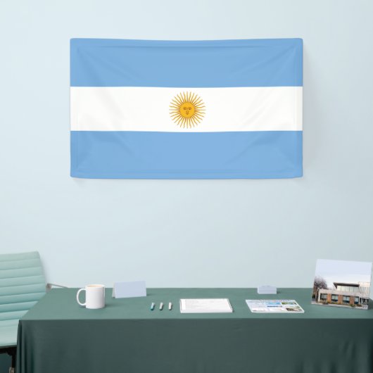 vlag van Argentinië Spandoek (Beurs)