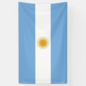 vlag van Argentinië Spandoek (Verticaal)