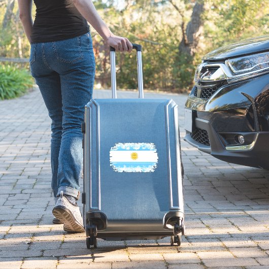 vlag van Argentinië Sticker (Koffer Insitu)