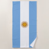Vlag van Argentinië Strandlaken (Voorkant)