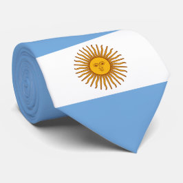 Vlag van Argentinië Stropdas