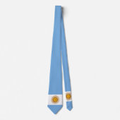 Vlag van Argentinië Stropdas (Voorkant)