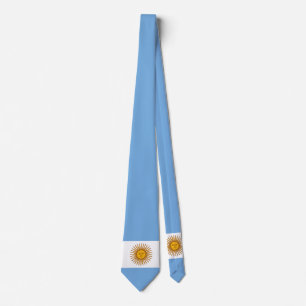 Vlag van Argentinië Stropdas
