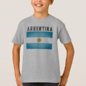 Vlag van Argentinië T-shirt (Voorkant)