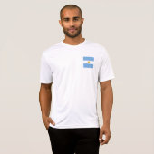vlag van Argentinië T-shirt (Voorkant volledig)