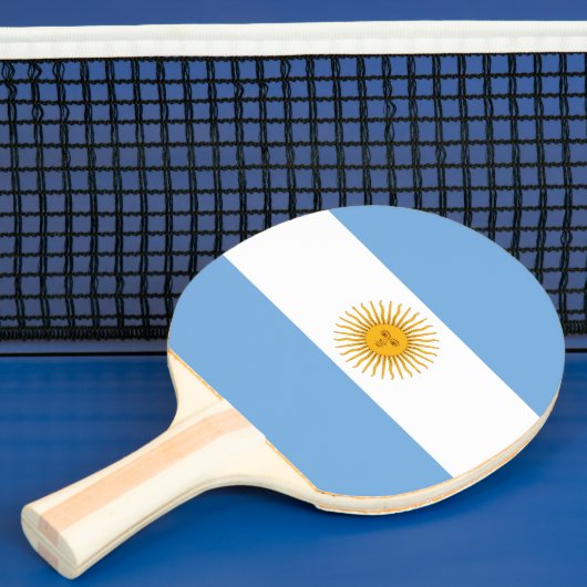 vlag van Argentinië Tafeltennisbatje (Insitu)