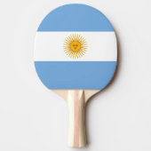 vlag van Argentinië Tafeltennisbatje (Voorkant)