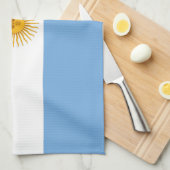 vlag van Argentinië Theedoek (Quarter Fold)