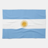 vlag van Argentinië Theedoek (Horizontaal)