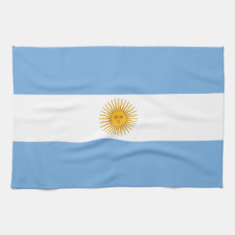 vlag van Argentinië Theedoek