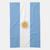 Vlag van Argentinië Theedoek (Verticaal)