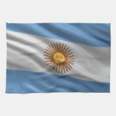 Vlag van Argentinië Theedoek (Horizontaal)