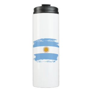 vlag van Argentinië Thermosbeker