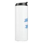 vlag van Argentinië Thermosbeker (Gedraaid links)