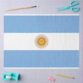 Vlag van Argentinië Tissuepapier (Craft)