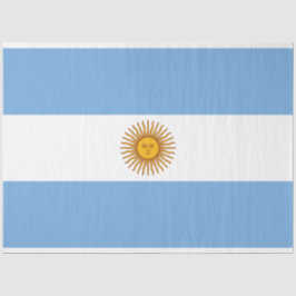 Vlag van Argentinië Tissuepapier