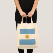 vlag van Argentinië Tote Bag (Voorkant (product))