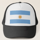 Vlag van Argentinië Trucker Pet (Voorkant)