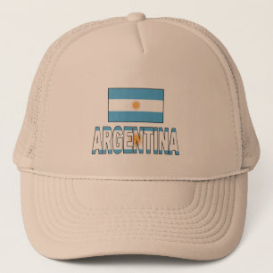 vlag van Argentinië Trucker Pet