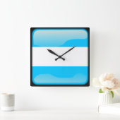 Vlag van Argentinië Vierkante Klok (Huis)