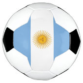 vlag van Argentinië Voetbal (Gedraaid)