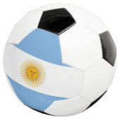 vlag van Argentinië Voetbal (Drie kwart)