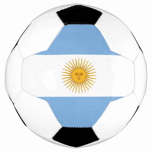 vlag van Argentinië Voetbal (Voorkant)